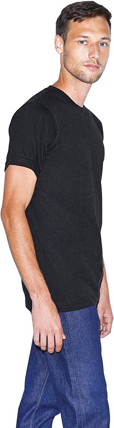 American Apparel unisex-adult Fine Jersey Crewneck Short Sleeve T-Shirt， 2-Pack - Image 3